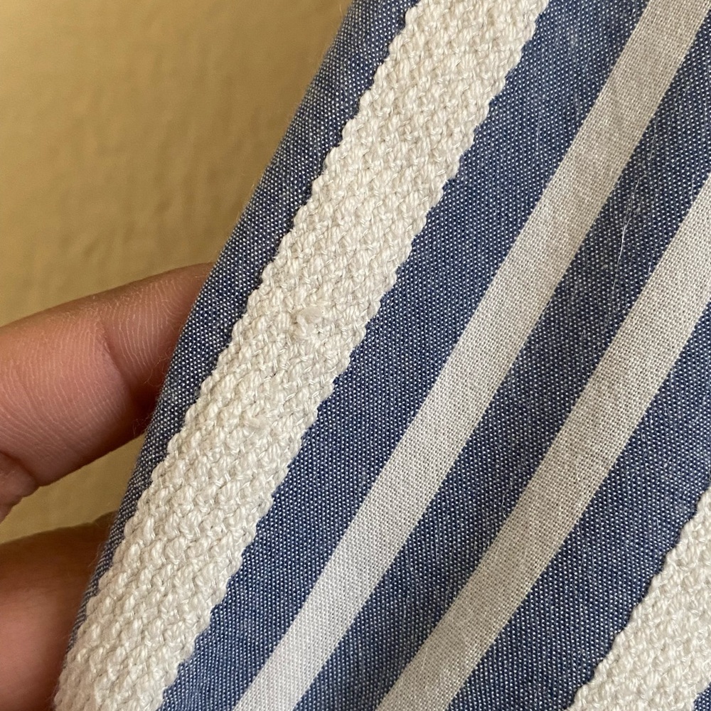 Madewell Cropped Striped Button Down Size S - Picture 3 of 17